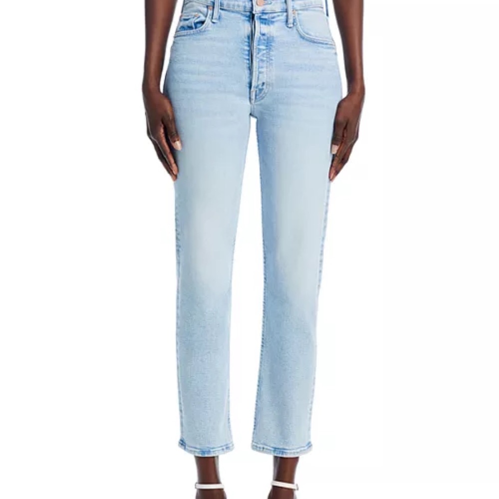 MOTHER  Tomcat flood Jeans in big hair don’t care